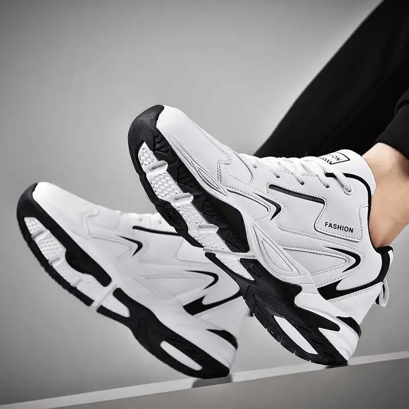 Men Formal Wear Ideas - เย็นฤดูใบไม้ผลิ GYM รองเท้าผ้าใบ Casual Loafers Mens