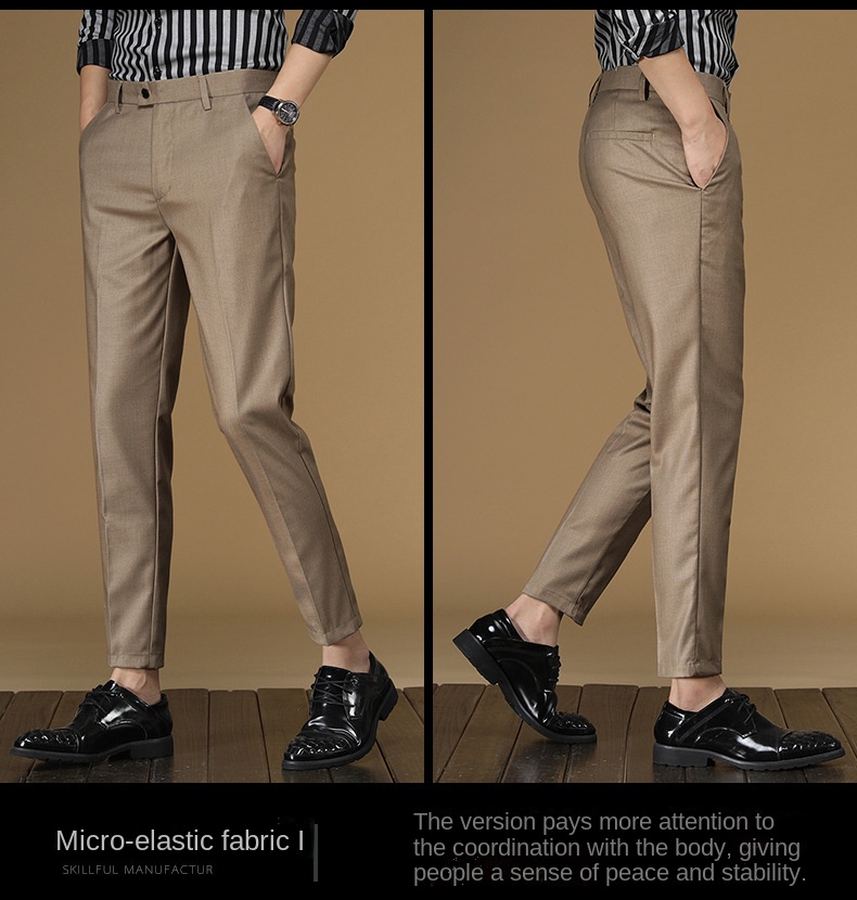 ฤดูร้อนกางเกงผู้ชายสีแดงสีดําส - Men Formal Wear For Summer บทวิจารณ์และราคา