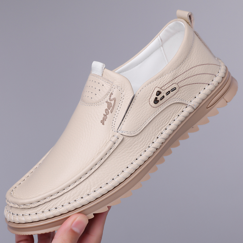 รองเท้าหนังวัวแท้ชั้นแรก สไตล์ - Men Formal Wear For Summer บทวิจารณ์และราคา