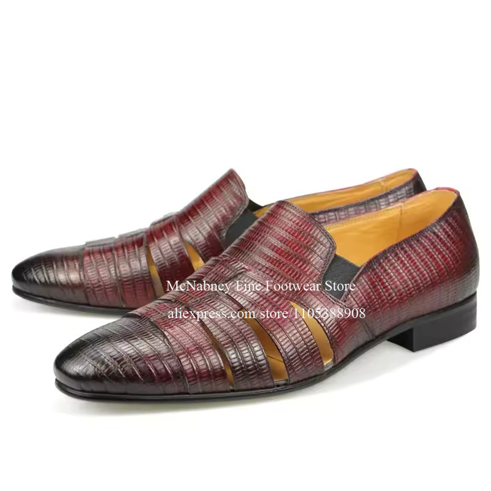 รองเท้าโลฟเฟอร์หนังจระเข้สีดำเ - Men Formal Wear For Summer บทวิจารณ์และราคา