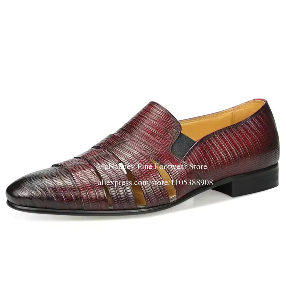 รองเท้าโลฟเฟอร์หนังจระเข้สีดำเ - Men Formal Wear For Summer บทวิจารณ์และราคา