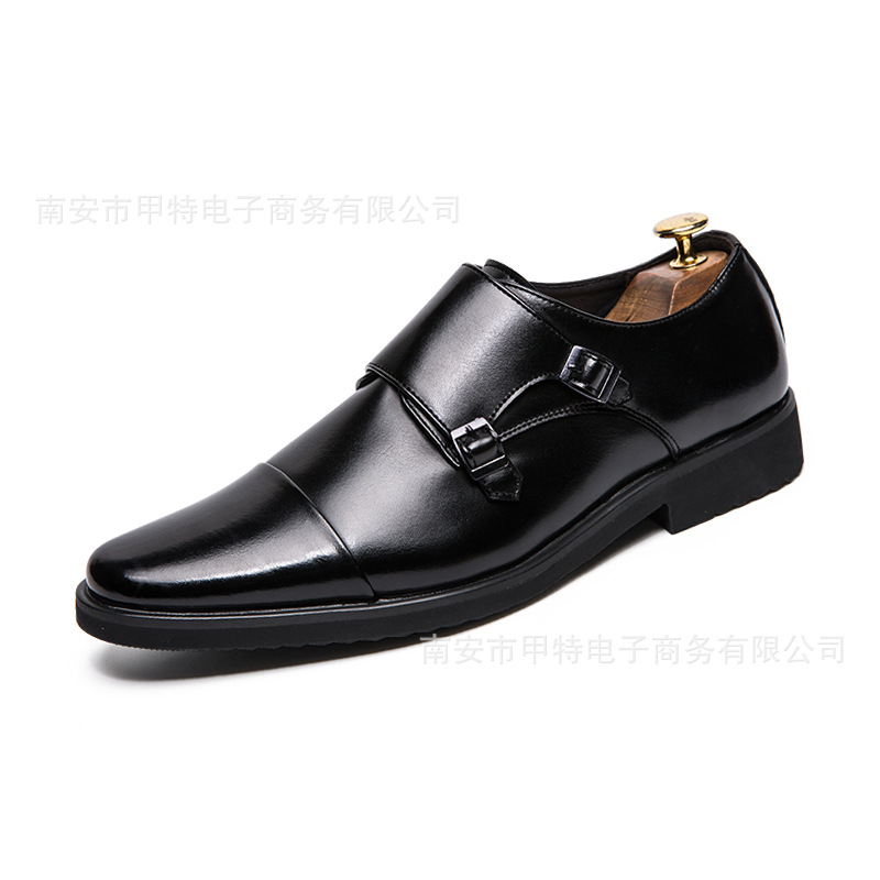 รองเท้าอ็อกซ์ฟอร์ดผู้ชายสีดำแล - Large Men Formal Wear บทวิจารณ์และราคา