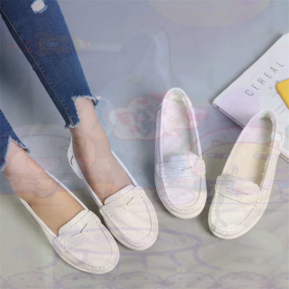 Soft SLIP-ON สตรีขนาดใหญ่รองเท - Men Formal Wear Ideas บทวิจารณ์และราคา