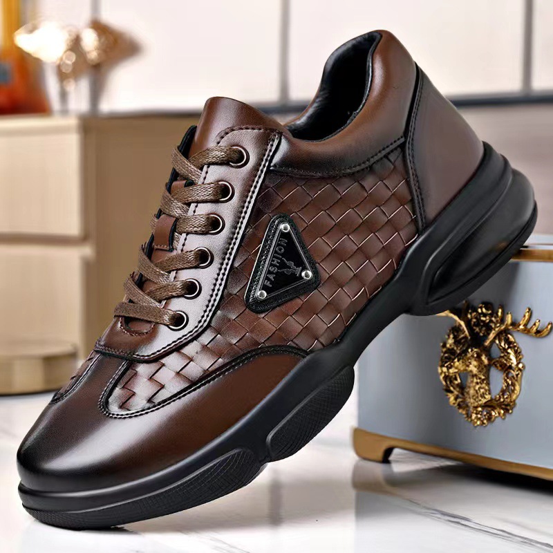 ใหม่ผู้ชายรองเท้าหนังแพลตฟอร์ม - Men Formal Wear For Summer บทวิจารณ์และราคา
